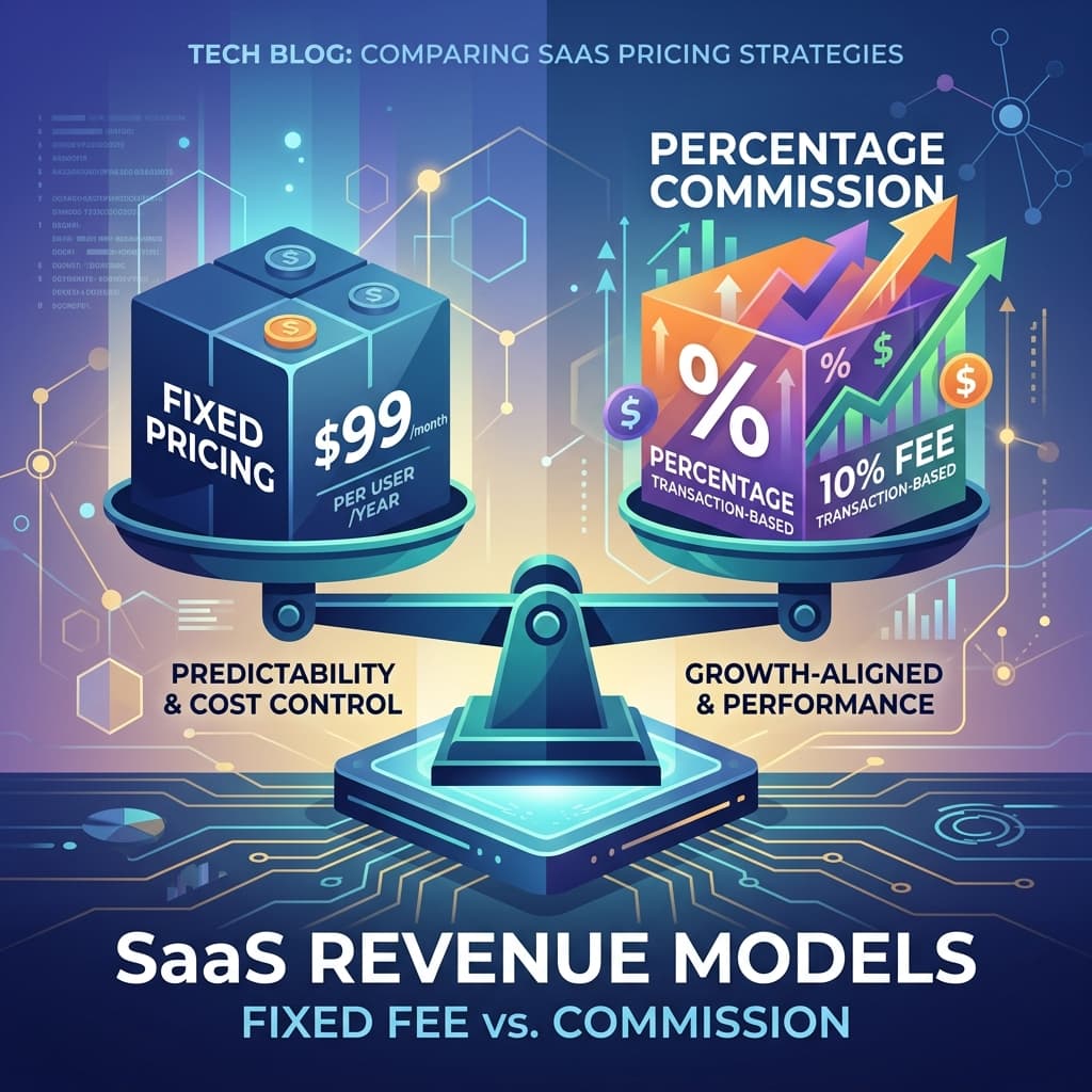 Illustration — Analyse : Pourquoi le modèle SaaS est plus rentable que le Commission-based
