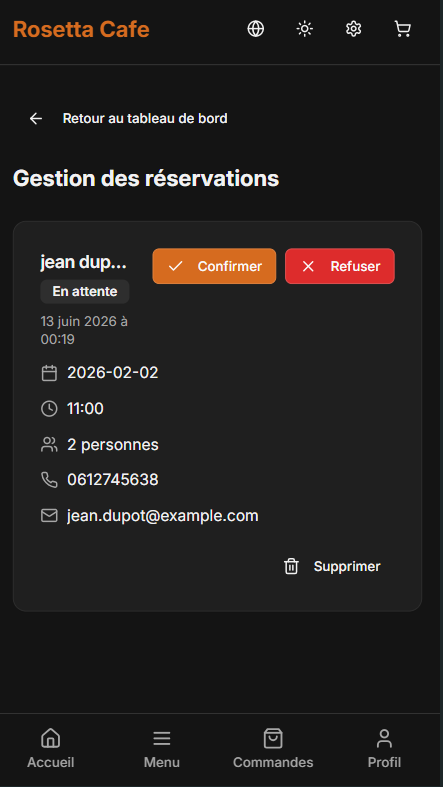 Page d'accueil