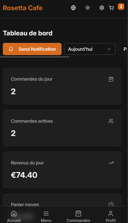 Gestion des réservations